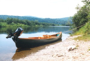 On inlet to Umsaskis Lake